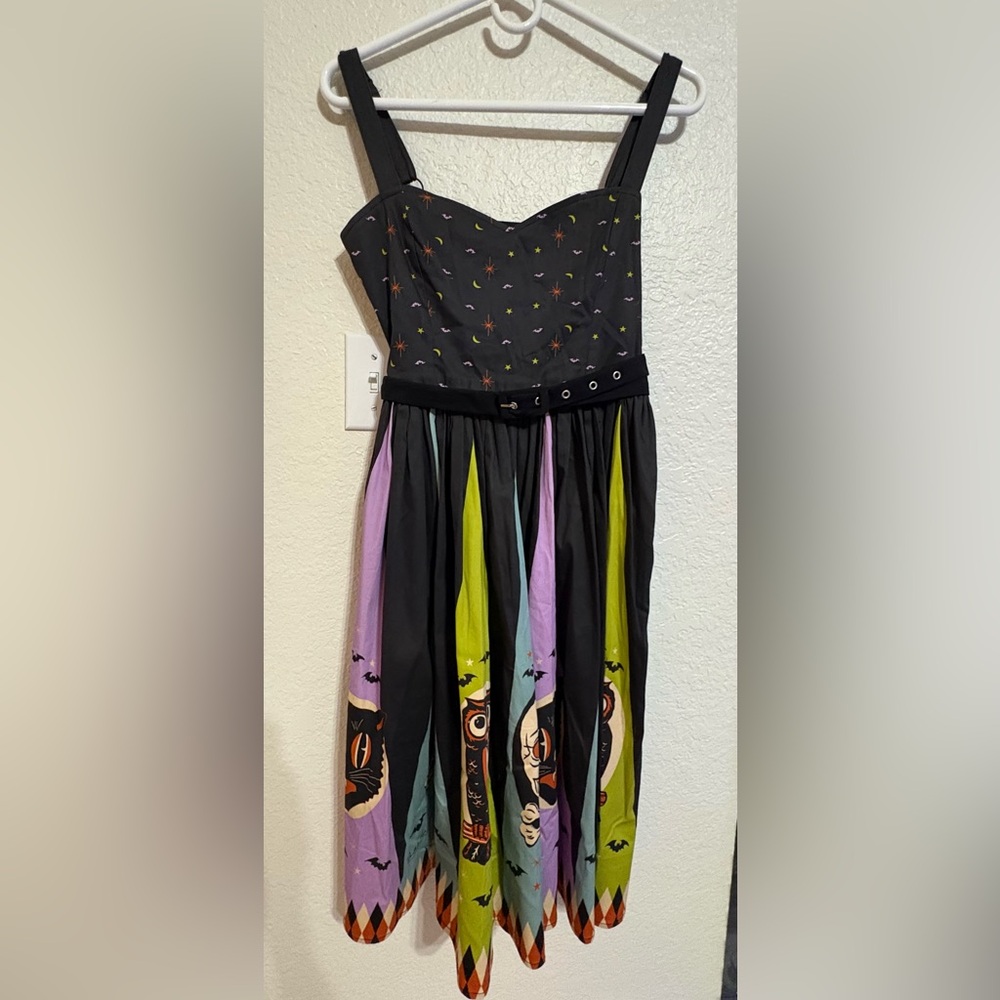 Oblong Box Vintage Halloween Dress